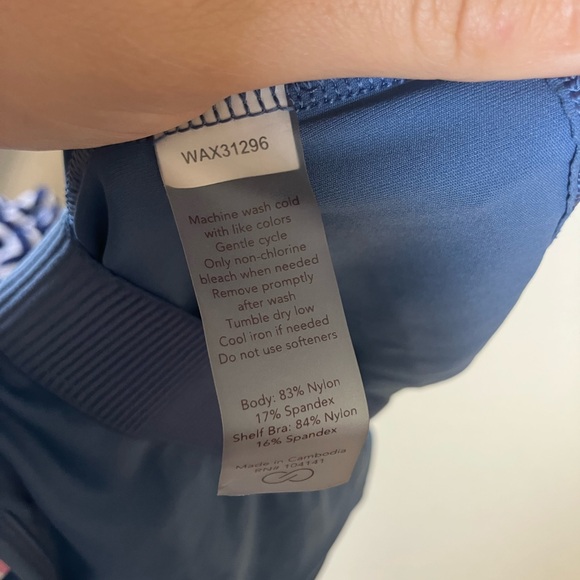 CALIA by Carrie Underwood Blue Tank Top - Picture 9 of 9